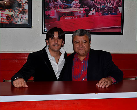 Diego Ventura disfrutó de la presentación de su pasodoble en México