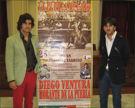 Morante y Ventura intercambiarán papeles en el Festival de La Puebla