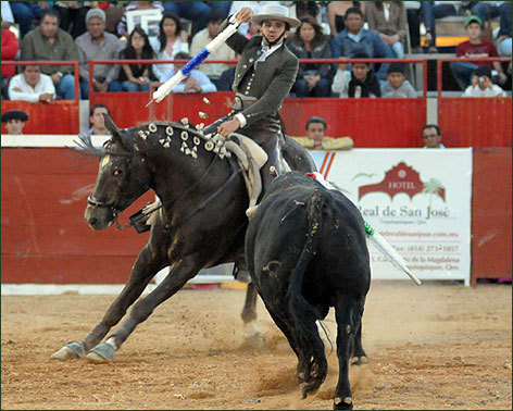 Diego Ventura corta la única oreja en Tequisquiapam
