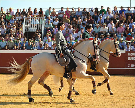 Dos orejas en el festival de Almonte