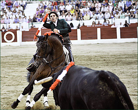 El rejón de muerte le priva de un gran triunfo