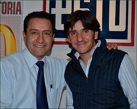 Diego Ventura realiza un recorrido por diversos medios de comunicación mexicanos