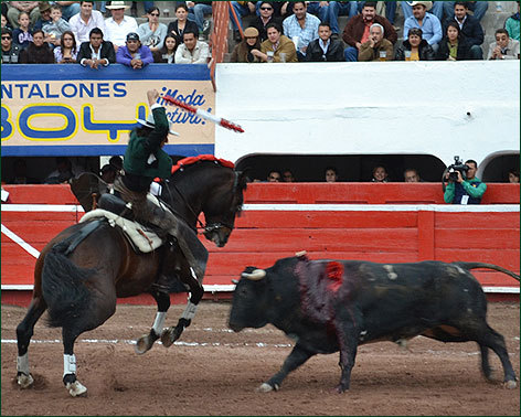 Diego Ventura hace vibrar a la afición con su toreo y corta dos orejas en Torreón