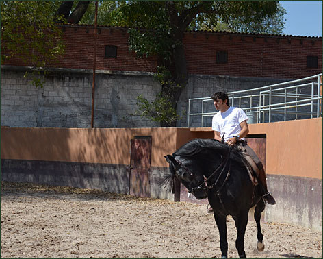 Diego Ventura cerrará preparación para Moroleón con la lidia de dos toros a puerta cerrada