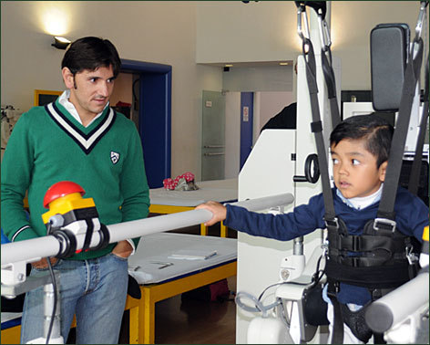 Diego Ventura donó 200 mil pesos para los niños de la Fundación Teletón