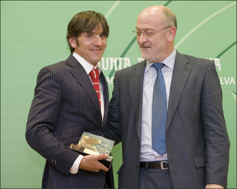 Diego Ventura, premio al mejor rejoneador en Huelva