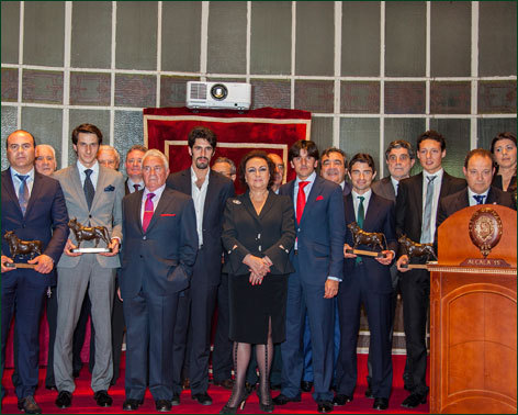 Diego Ventura, protagonista en la entrega de premios del Casino de Madrid