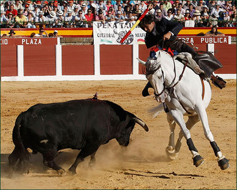 Diego Ventura, a altísimo nivel, corta dos orejas en Plasencia