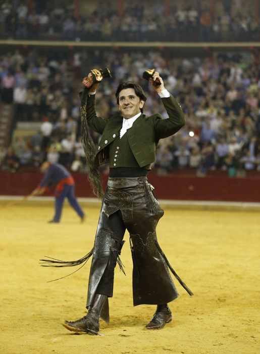 Histórico Ventura, que corta un rabo en Zaragoza