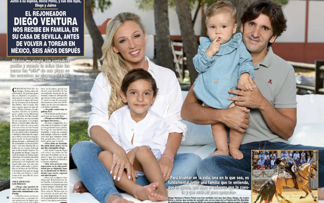 Diego Ventura, protagonista en la sociedad mexicana