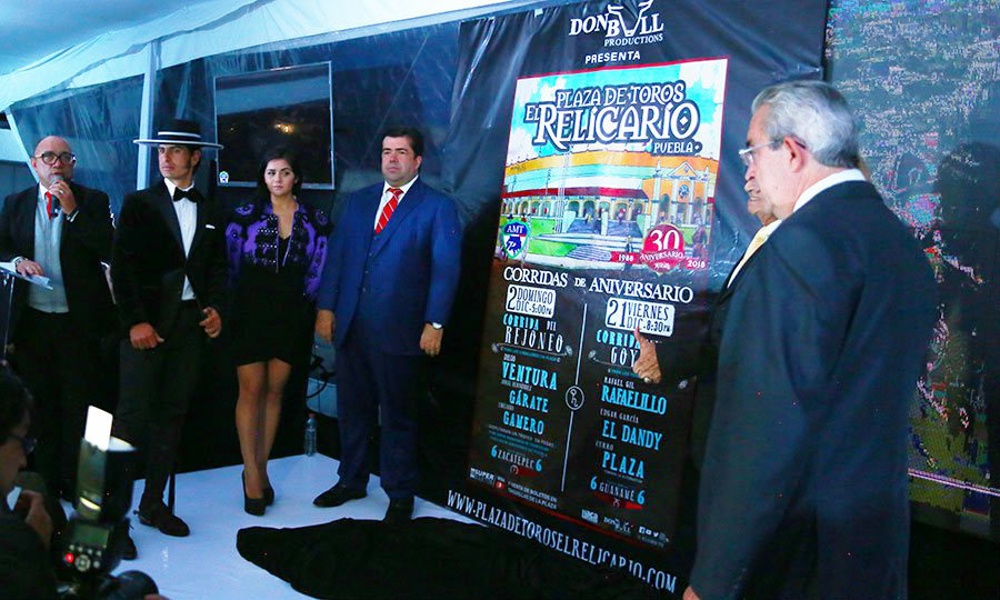 Ventura, el 2 de diciembre en Puebla