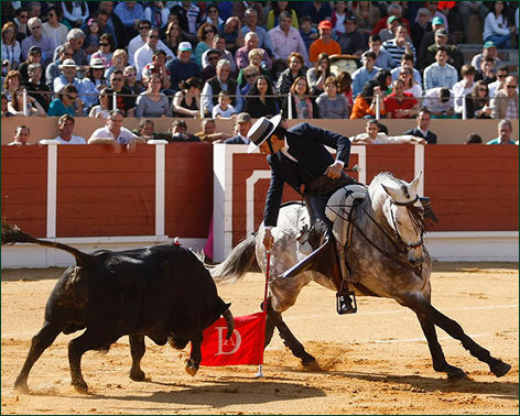 Diego Ventura triunfa en el festival de Peñaranda